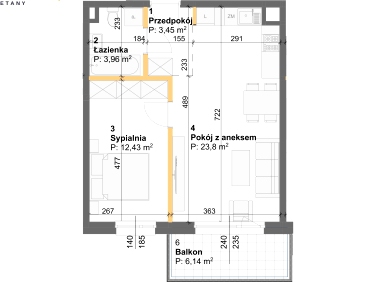 Mieszkanie Kajetany