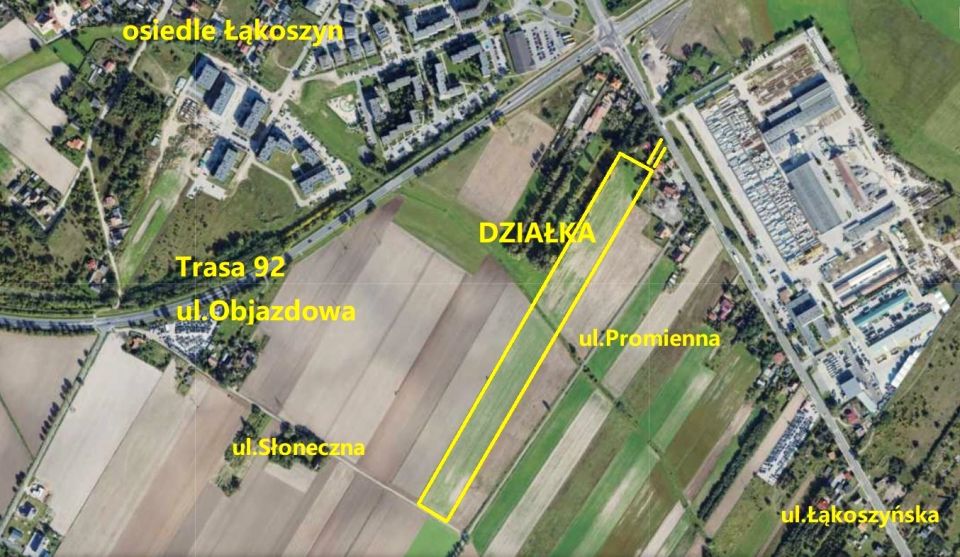 Pusta działka Kutno