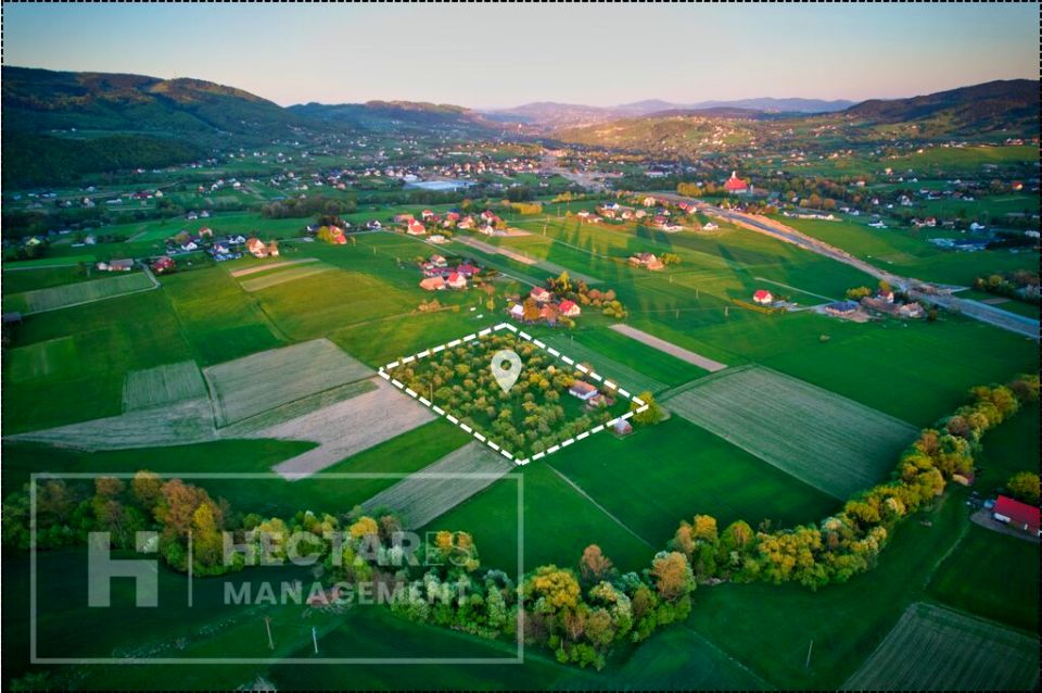 Działka rolna Męcina