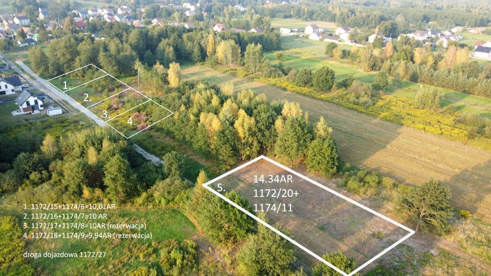 Działka budowlana Jodłówka