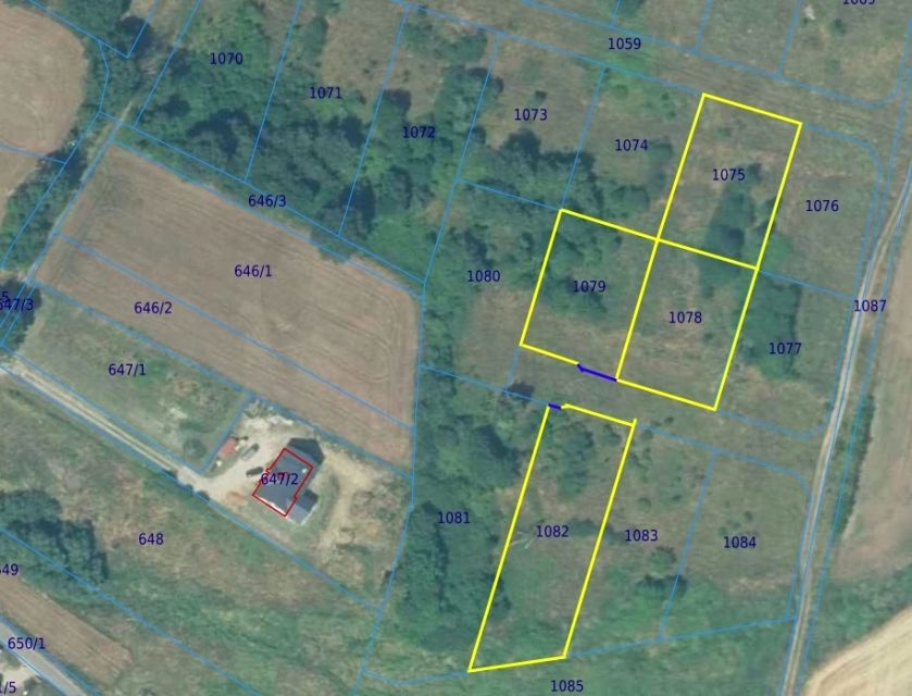 Działka budowlana KLESZCZOWICE sprzedam