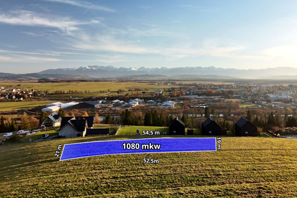 Działka budowlana Nowy Targ