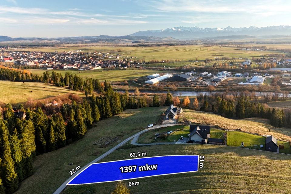 Działka budowlana Nowy Targ