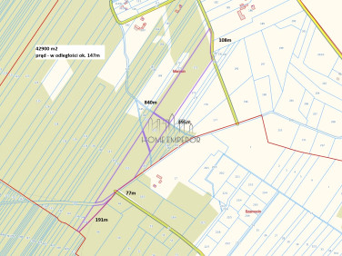 Działka leśna Marysin