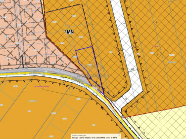 Działka budowlana Łady