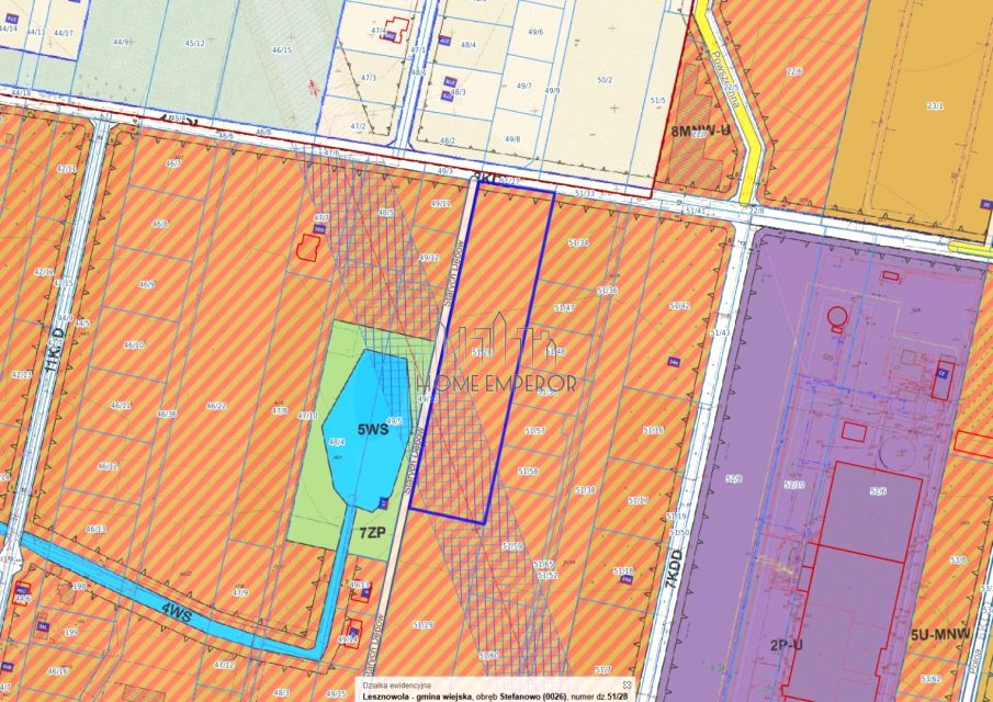 Działka usługowa Stefanowo