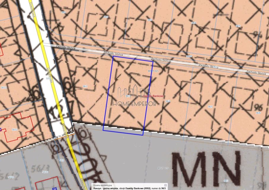 Działka budowlana Dawidy Bankowe