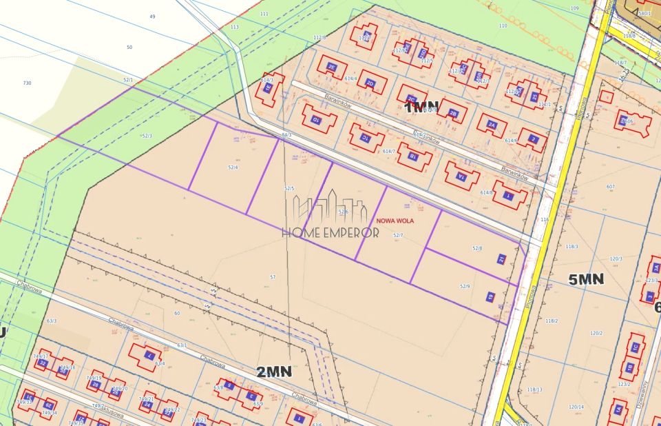 Działka usługowa Nowa Wola