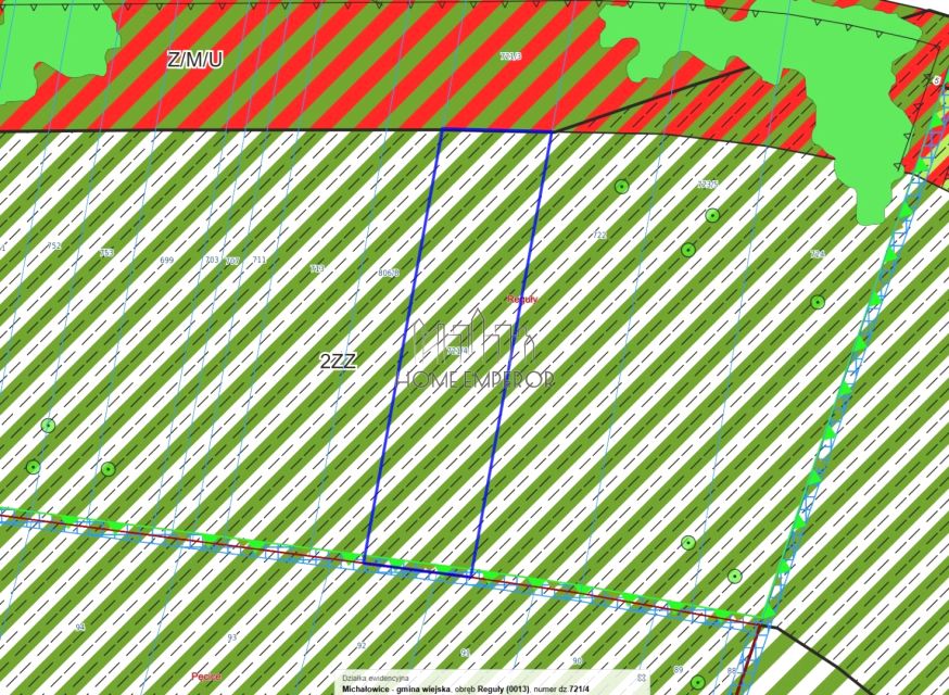 Działka rekreacyjna Reguły