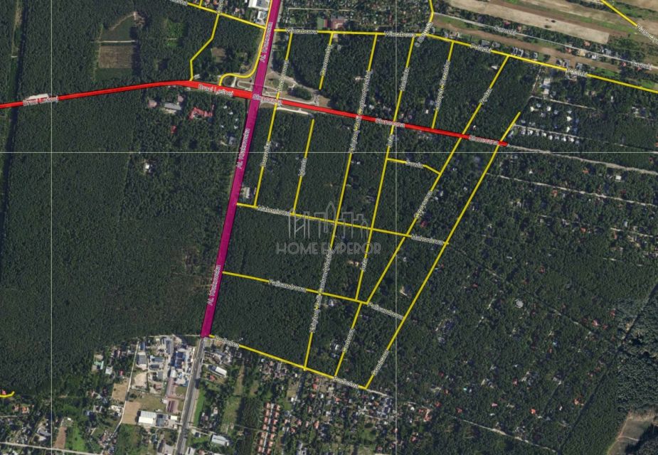 Działka budowlana Sękocin-Las