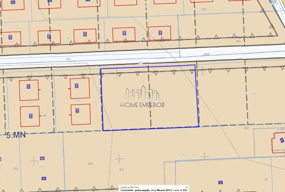 Działka budowlana Marysin