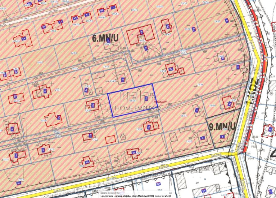 Działka usługowa Mroków