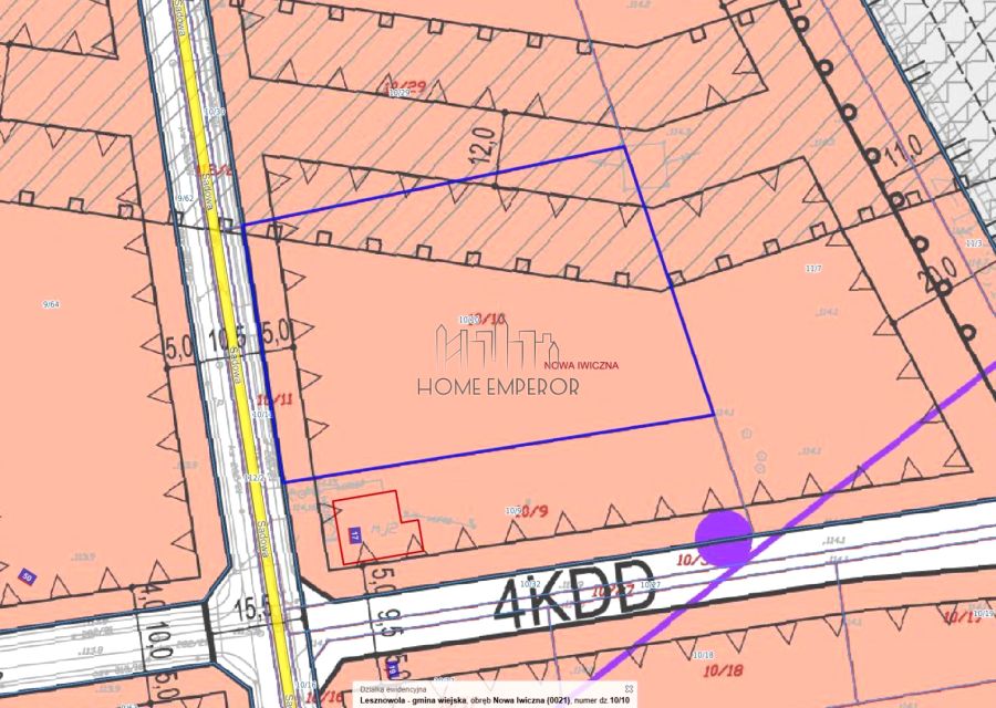 Działka usługowa Nowa Iwiczna