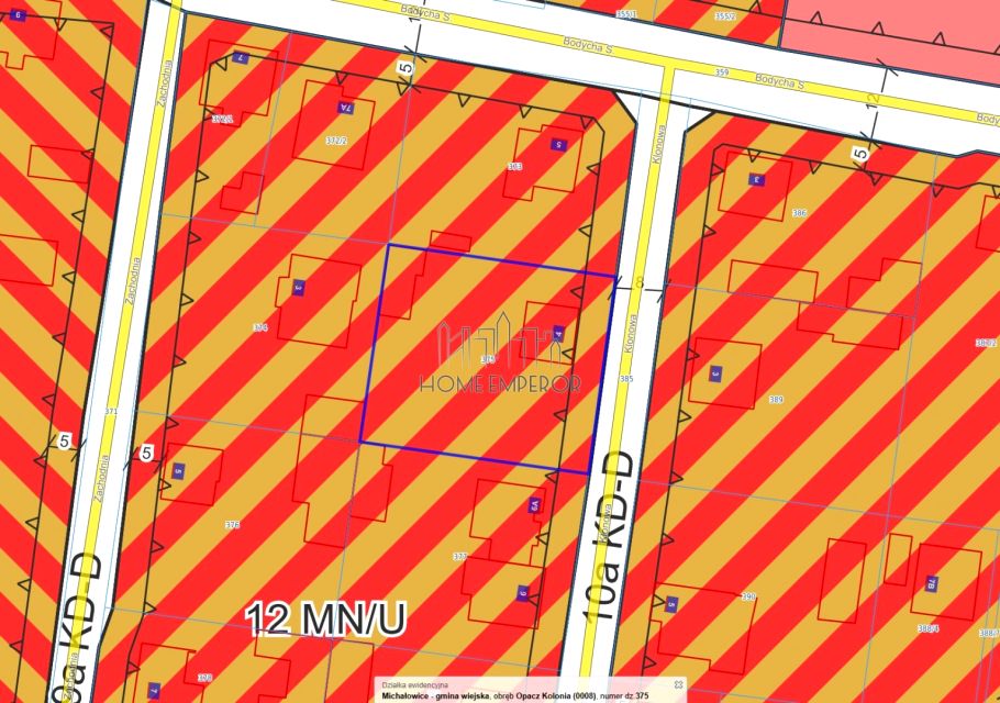Działka usługowa Opacz-Kolonia