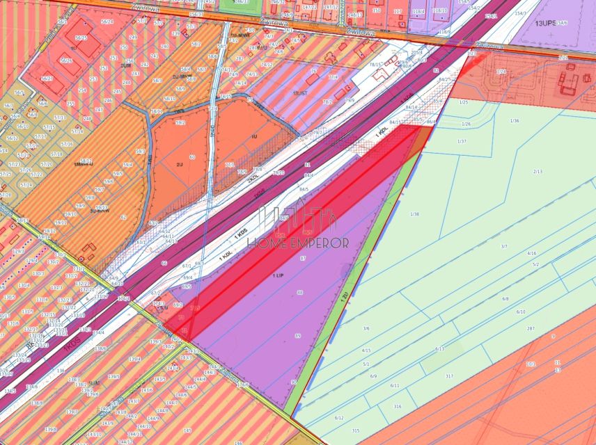 Działka usługowa Władysławów