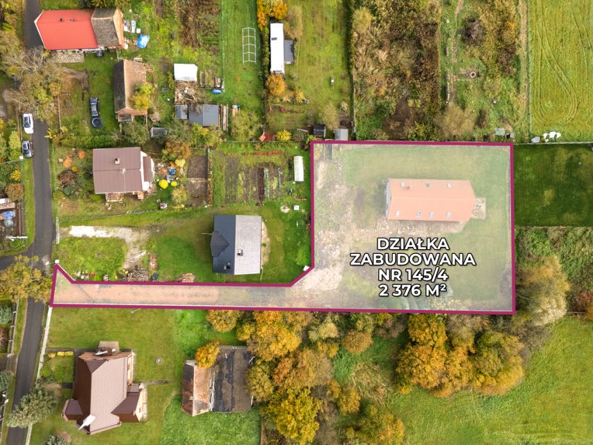 Działka budowlana Kątna