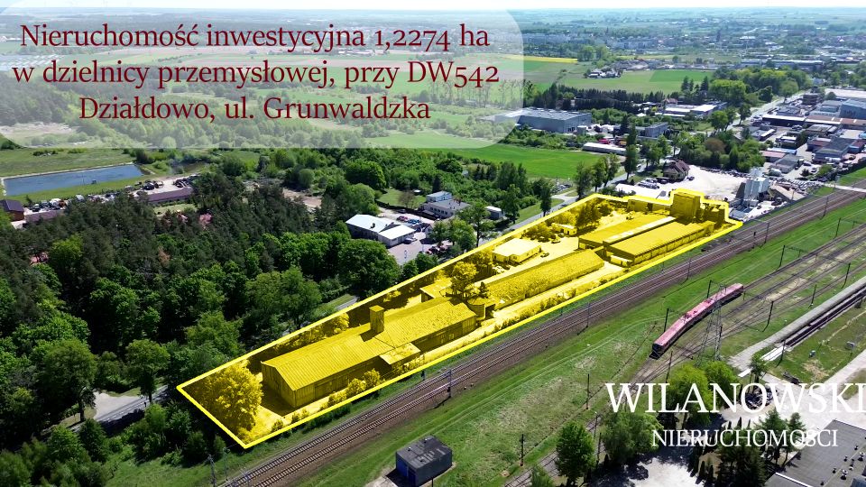 Działka inwestycyjna Działdowo