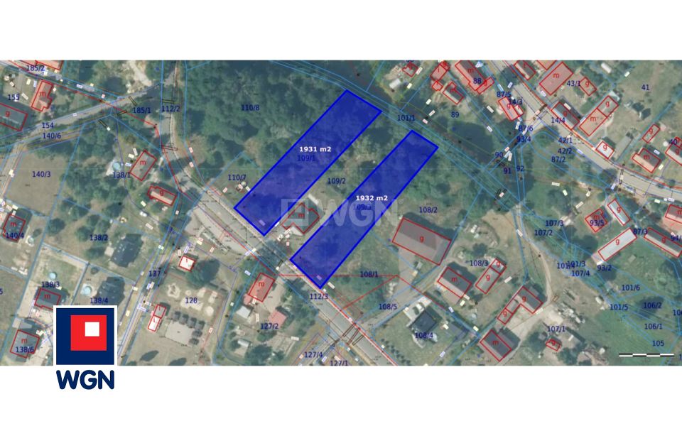 Działka budowlana Komorniki