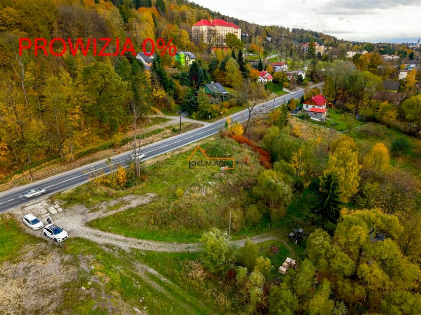 Działka inwestycyjna Wilkowice