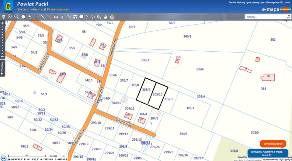 Działka budowlana Domatówko