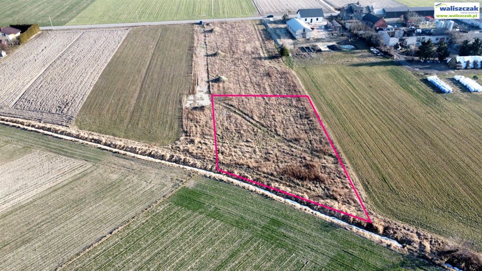 Działka budowlana Zalesice