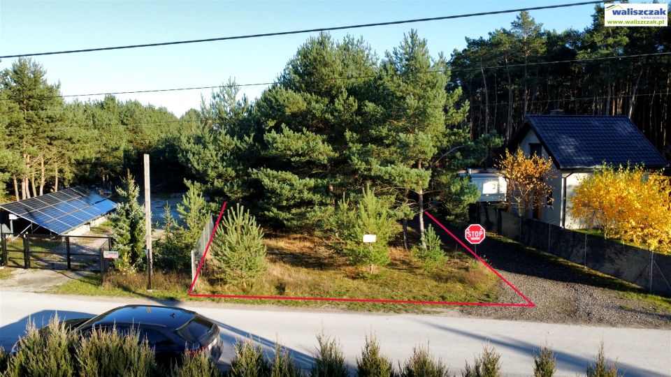 Działka nad jeziorem