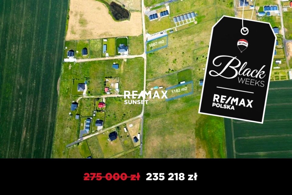 Działka budowlana Gąski sprzedam