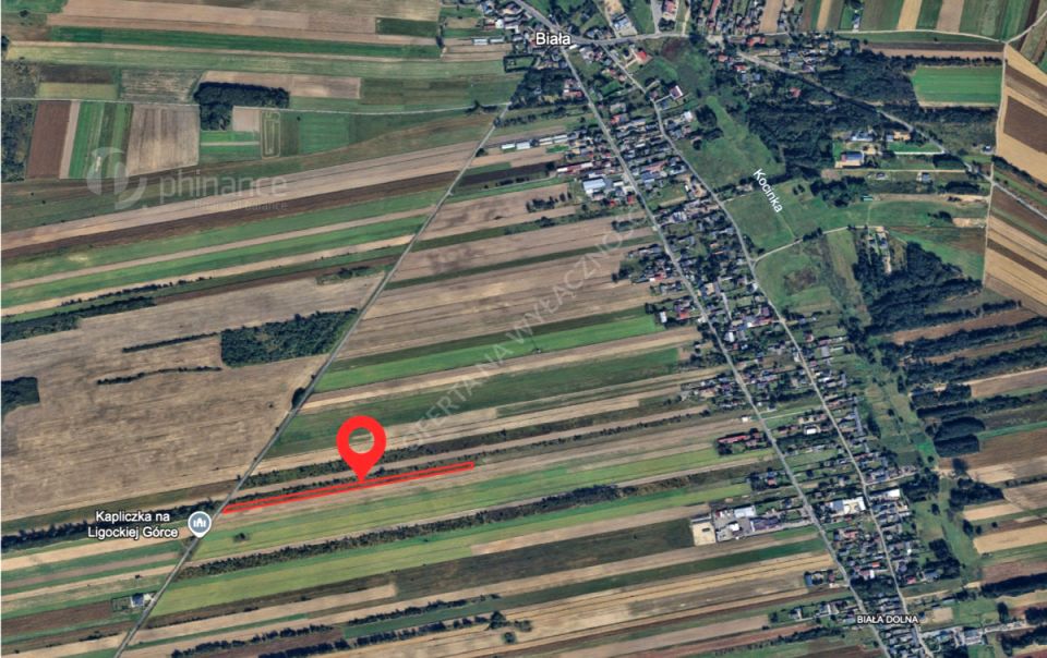 Działka rolna Biała