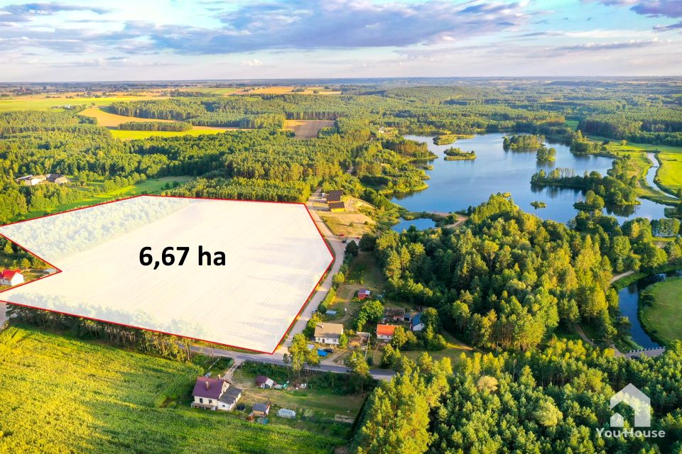 Działka inwestycyjna Nielbark