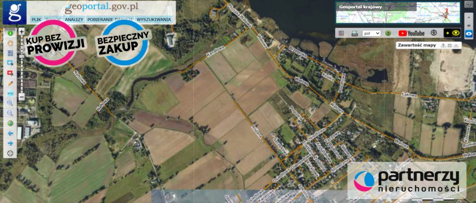 Działka przemysłowa Wiślinka