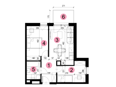 Mieszkanie Krzeszowice