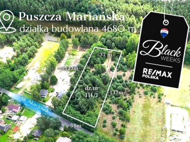 Działka budowlana Puszcza Mariańska
