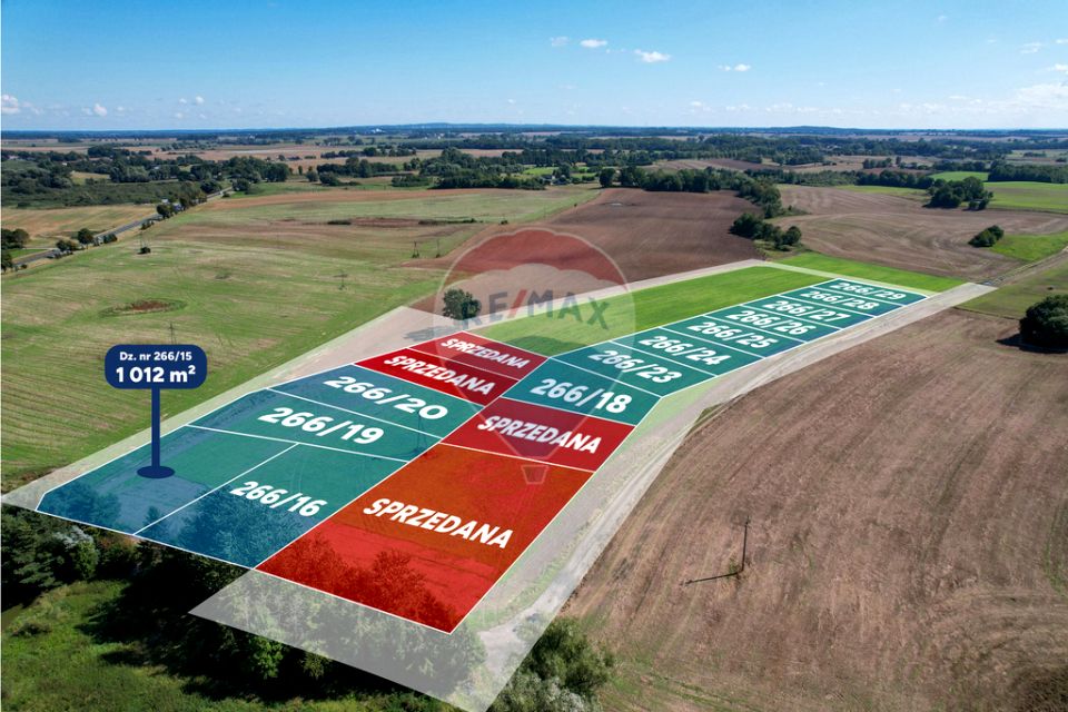 Działka budowlana Będzino sprzedam