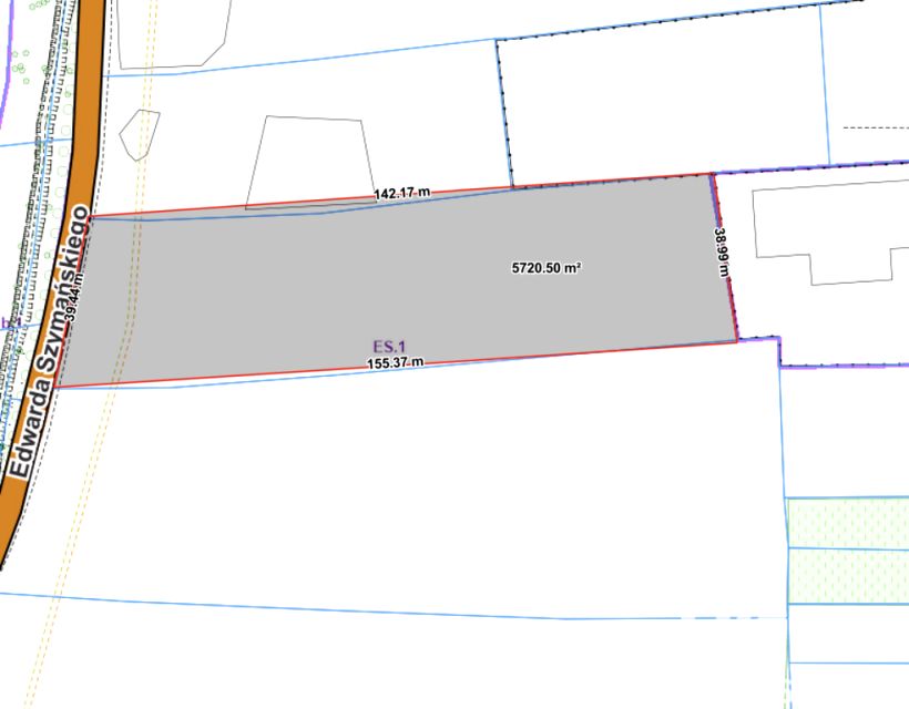 Działka inwestycyjna Kraków