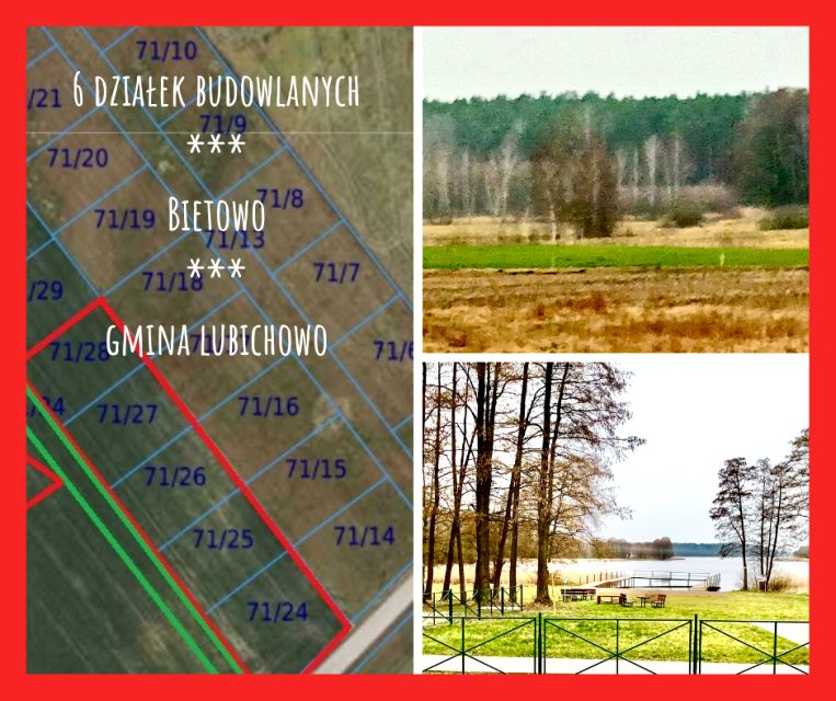 Działka budowlana Bietowo