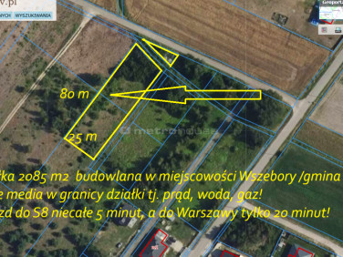Działka budowlana Wszebory