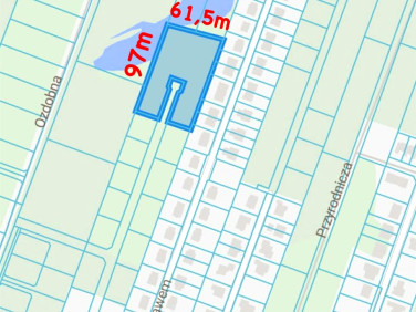 Działka inwestycyjna Mierzyn