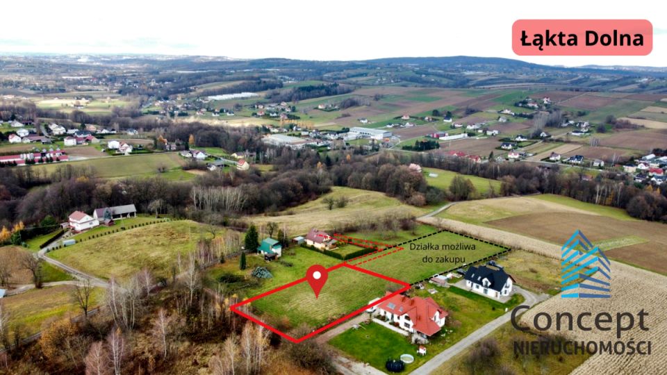 Działka inna Łąkta Dolna