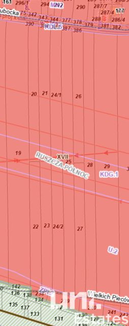 Działka usługowa Kraków