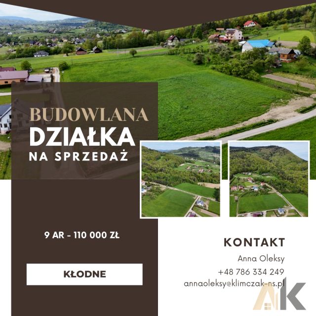 Działka budowlana Kłodne