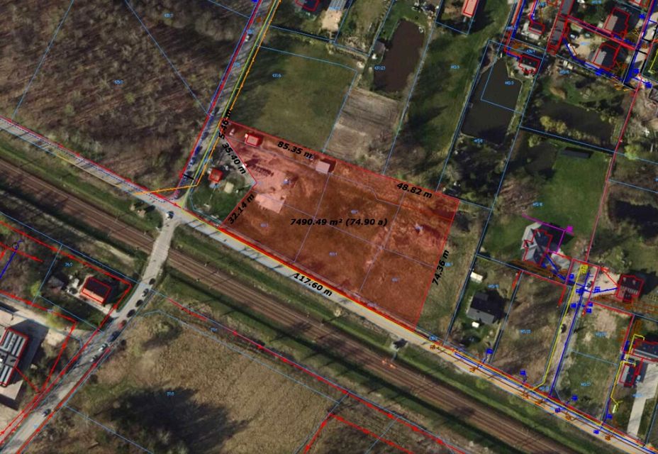 Działka Bedoń Przykościelny