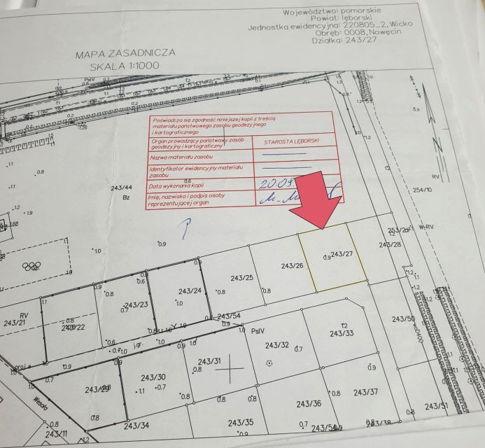 Działka budowlana Nowęcin sprzedam