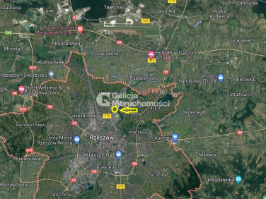 Działka usługowa Rzeszów