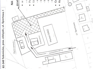 Działka inwestycyjna Tolkmicko