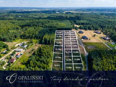 Działka przy lesie