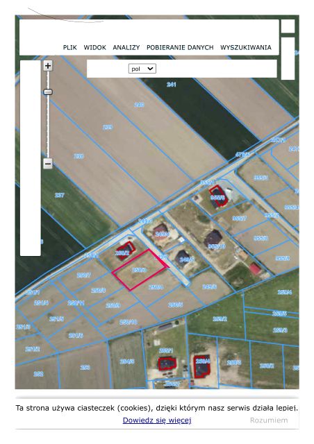 Działka budowlana Łagiewniki