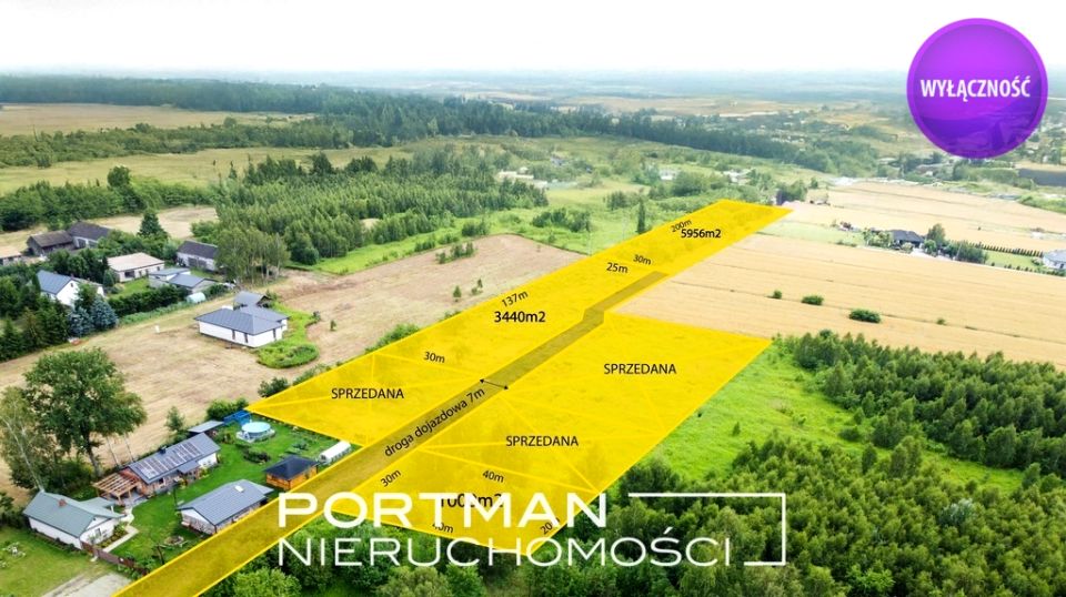 Działka budowlana Osieck