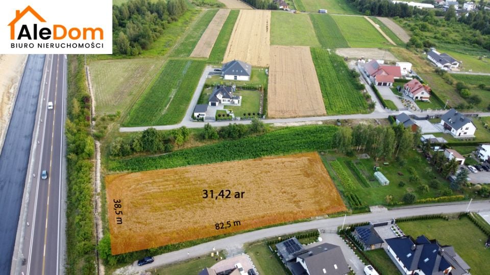 Działka budowlana Stobierna