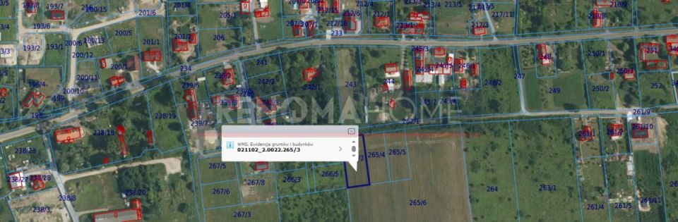 Działka budowlana Pieszków