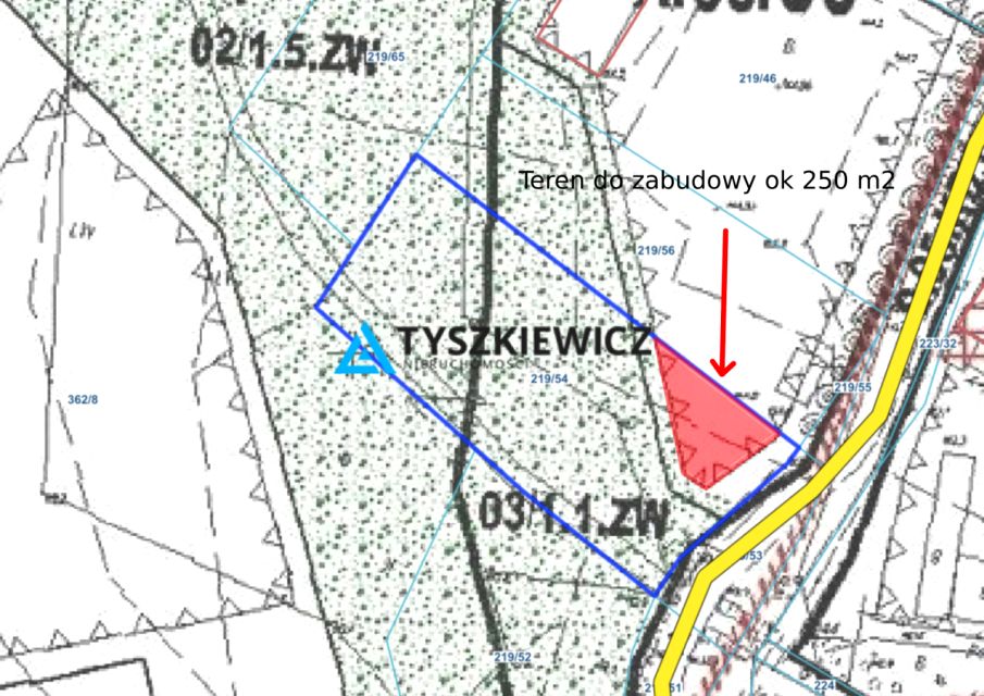 Działka usługowa Domachowo sprzedam